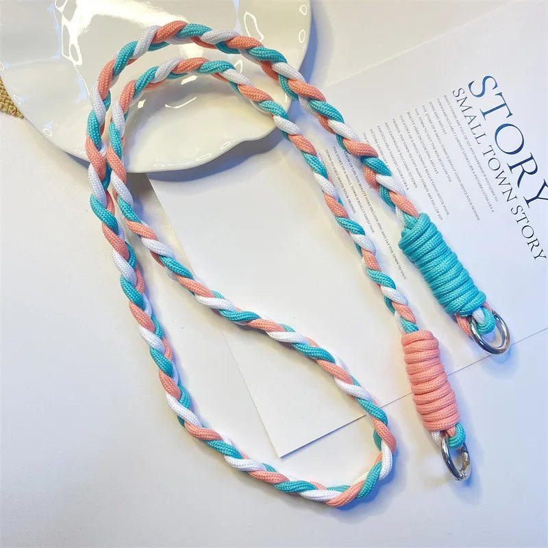Manufacturer's direct sales customized shoulder strap with three colored hanging ropes suitable for going out