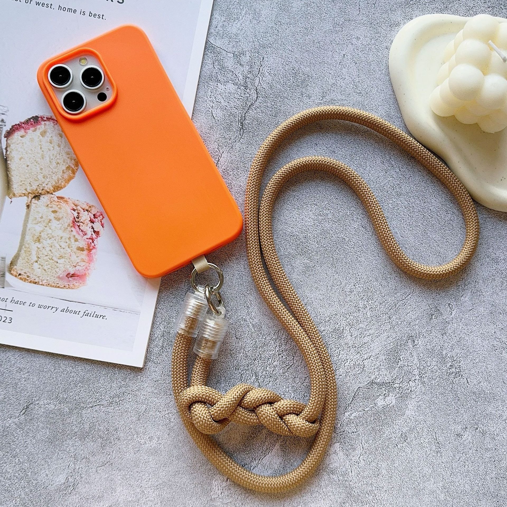 Customized Vintage Phone Lanyard Phone Holder Crossbody Mobile Phone Case Strap