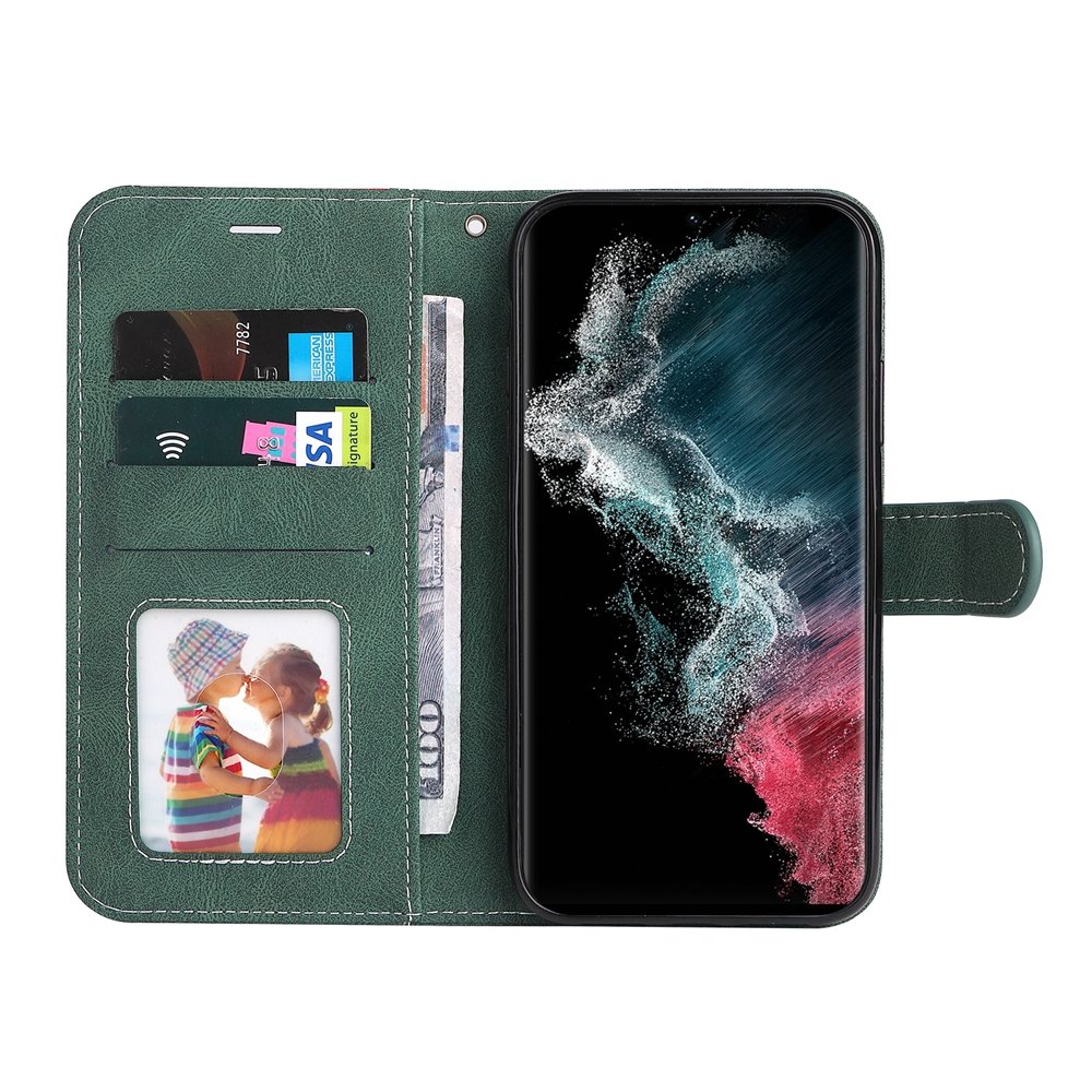 Luxury PU Leather Flip Wallet Phone Case For Samsung S21 ,Full Body Protective Magnetic cover for S22 Ultra Note 20