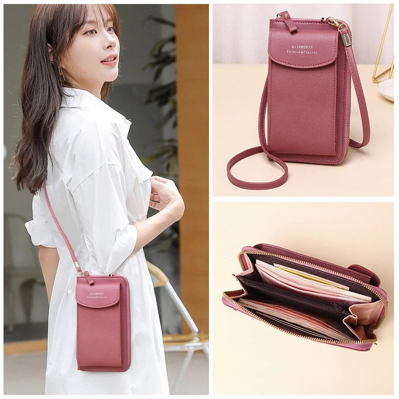 2024 PU Luxury Handbags Womens Bags for Woman Ladies Hand Crossbody Bags Purse Clutch Phone Wallet Shoulder Bag