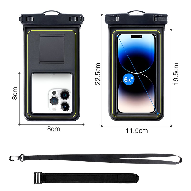 Outdoor Sponge Floatable Waterproof Mobile Pouch Dry Bag Arm Band Cell Phone Waterproof Bag For Running Swimming