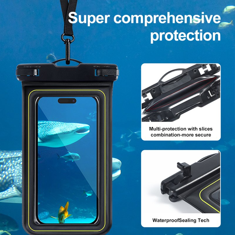 Outdoor Sponge Floatable Waterproof Mobile Pouch Dry Bag Arm Band Cell Phone Waterproof Bag For Running Swimming