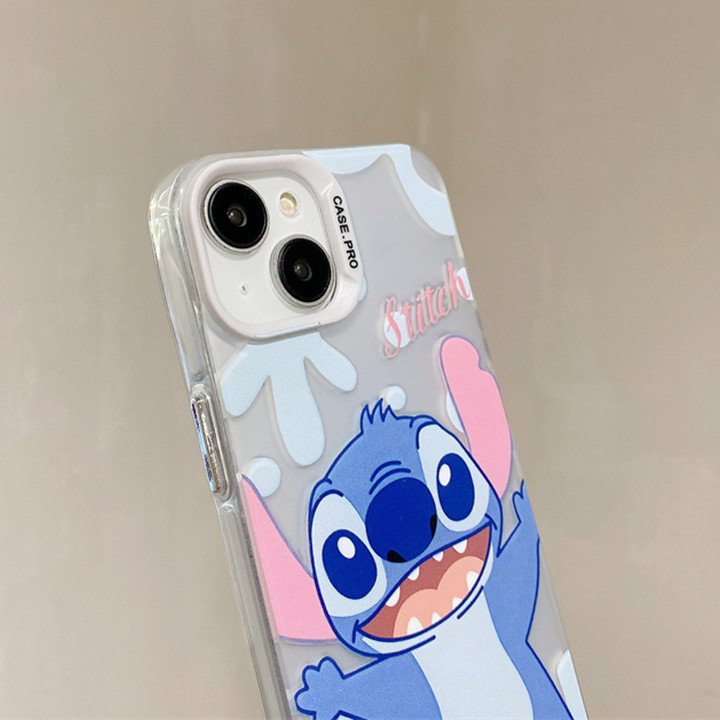 With Doll Keychain Cartoon Cute Mobile Phone Case For iPhone 16 pro 15 14 13 12 11 pro max TPU PC Hard Shock proof Back Cover