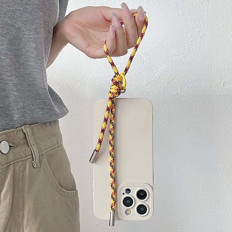 Handmade Women's Wrist Lanyard Keychain Strap Handy Mobile/Cell Phone Accessory