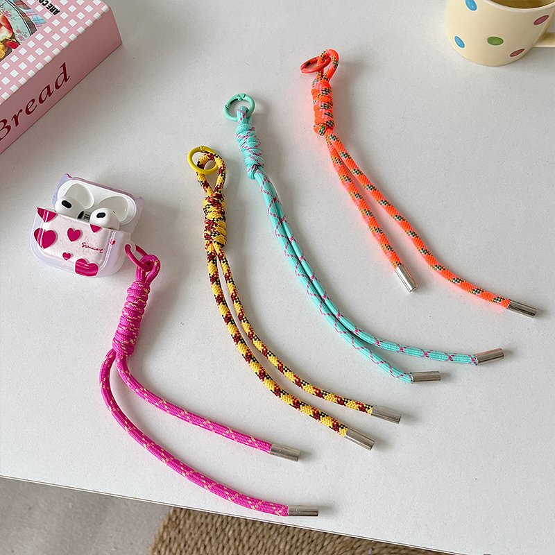 Handmade Women's Wrist Lanyard Keychain Strap Handy Mobile/Cell Phone Accessory
