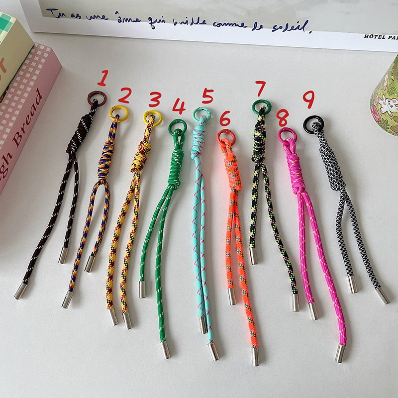 Handmade Women's Wrist Lanyard Keychain Strap Handy Mobile/Cell Phone Accessory