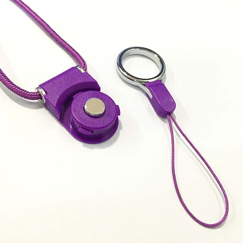 Hot Fashion Handmade Colourful Patchwork Nylon Mobile Phone Lanyard Tether Adjustable Phone Accessories Rope Strap