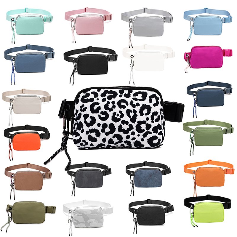 custom fanny pack low moq black woman crossbody cross body bag for women casual bag 100 pcs custom logo belt bag women and men
