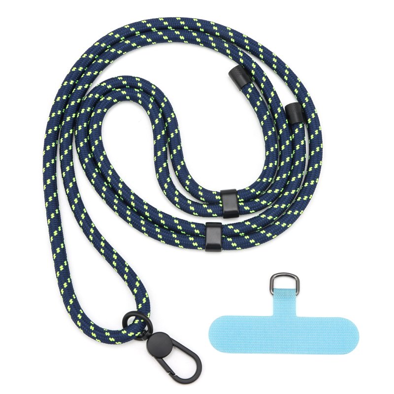 Universal cellphone strap Adjustable Phone Lanyard Anti-lost Lanyard Strap Detachable Colorful Neck Cord Phone Safety Tether