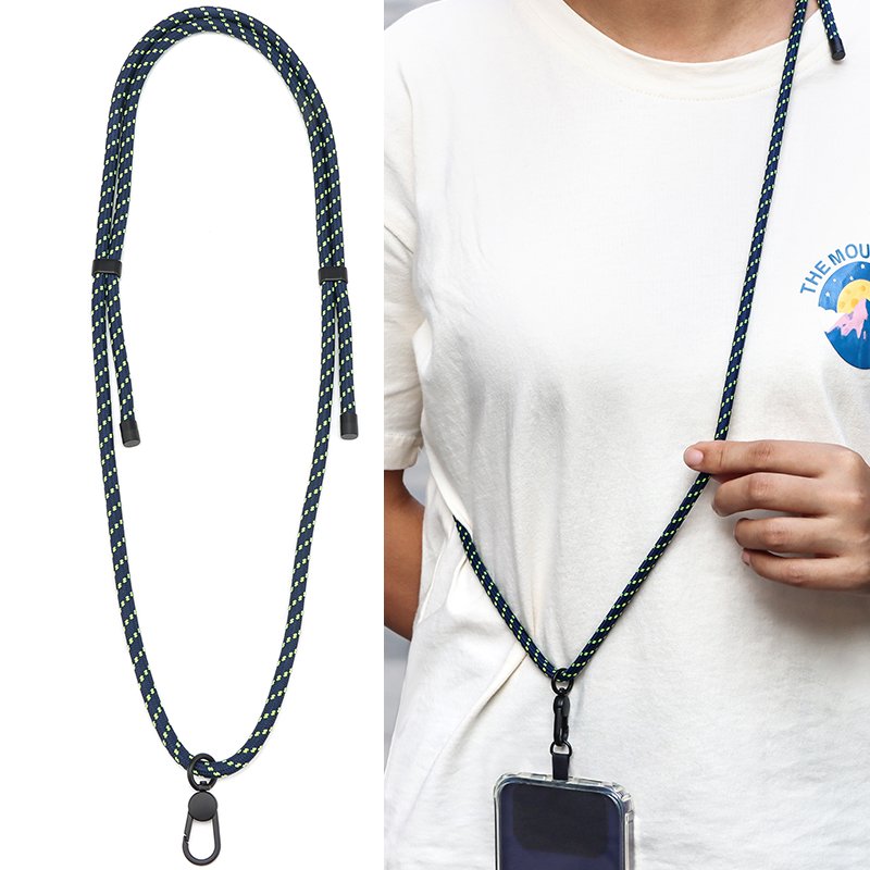 Universal cellphone strap Adjustable Phone Lanyard Anti-lost Lanyard Strap Detachable Colorful Neck Cord Phone Safety Tether