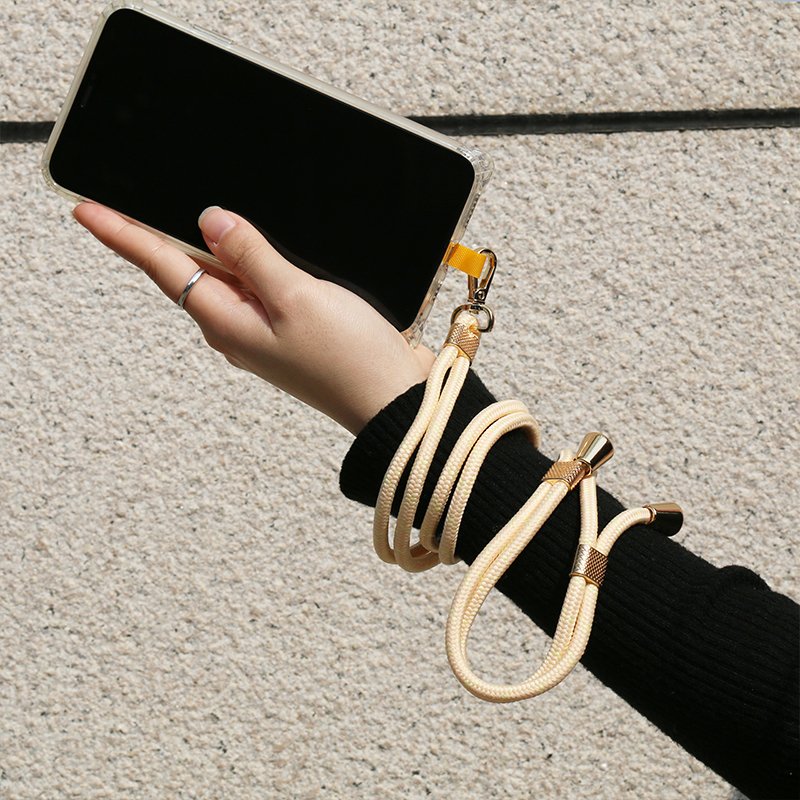 Custom Smartphone Phone Case Accessories Universal Crossbody Necklace Patch Strap Tab Lasso Tether Cell Mobile Phone Lanyard