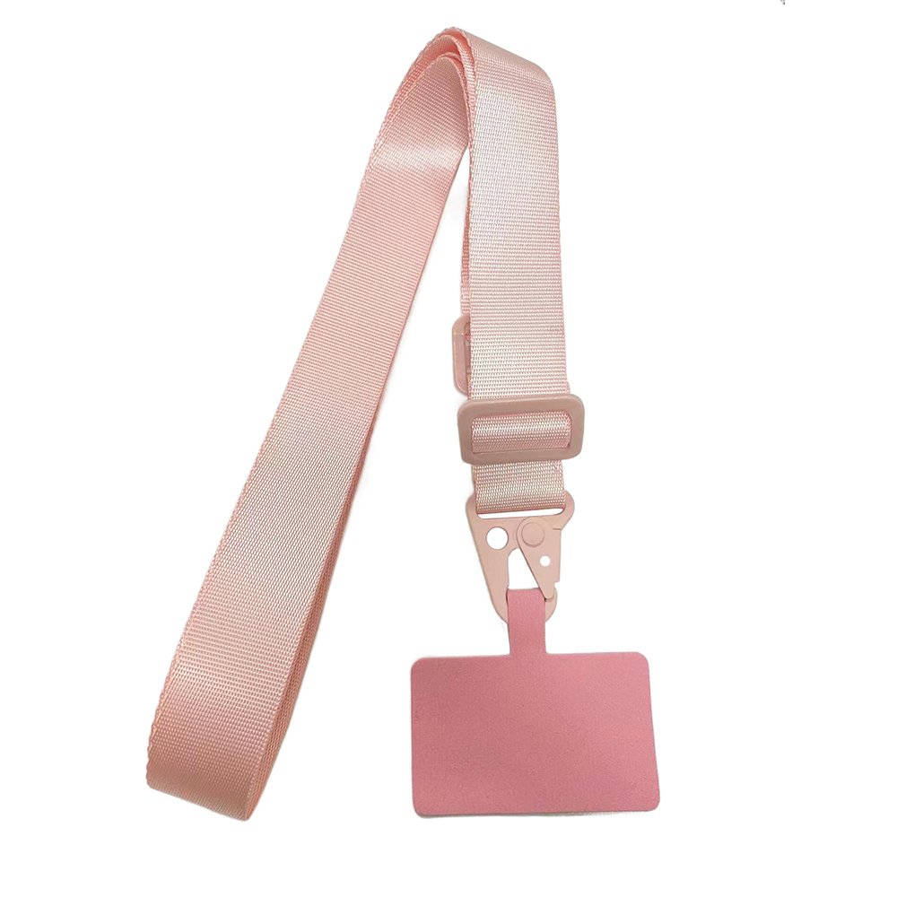 Crossbody Necklace Detachable Holder Nylon Adjustable Patch Universal Cell Phone Straps Lanyard for iPhone Mobile Case