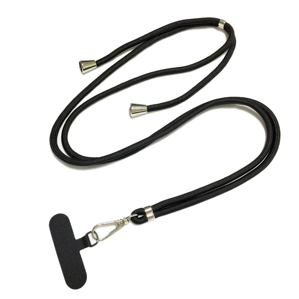 Solid Color Strap Adjustable Crossover Shoulder Round Cell phone Crossbody Lanyard Strap For mobile phone strap