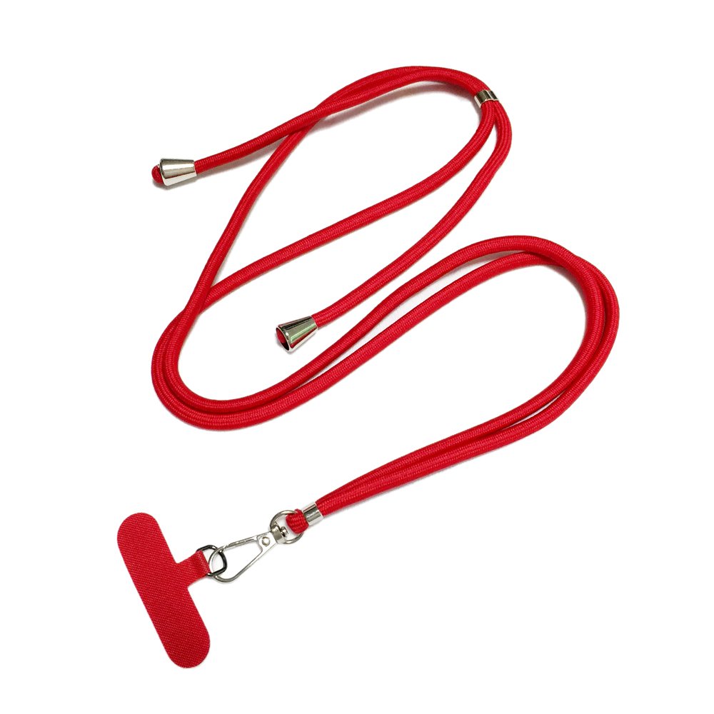Solid Color Strap Adjustable Crossover Shoulder Round Cell phone Crossbody Lanyard Strap For mobile phone strap