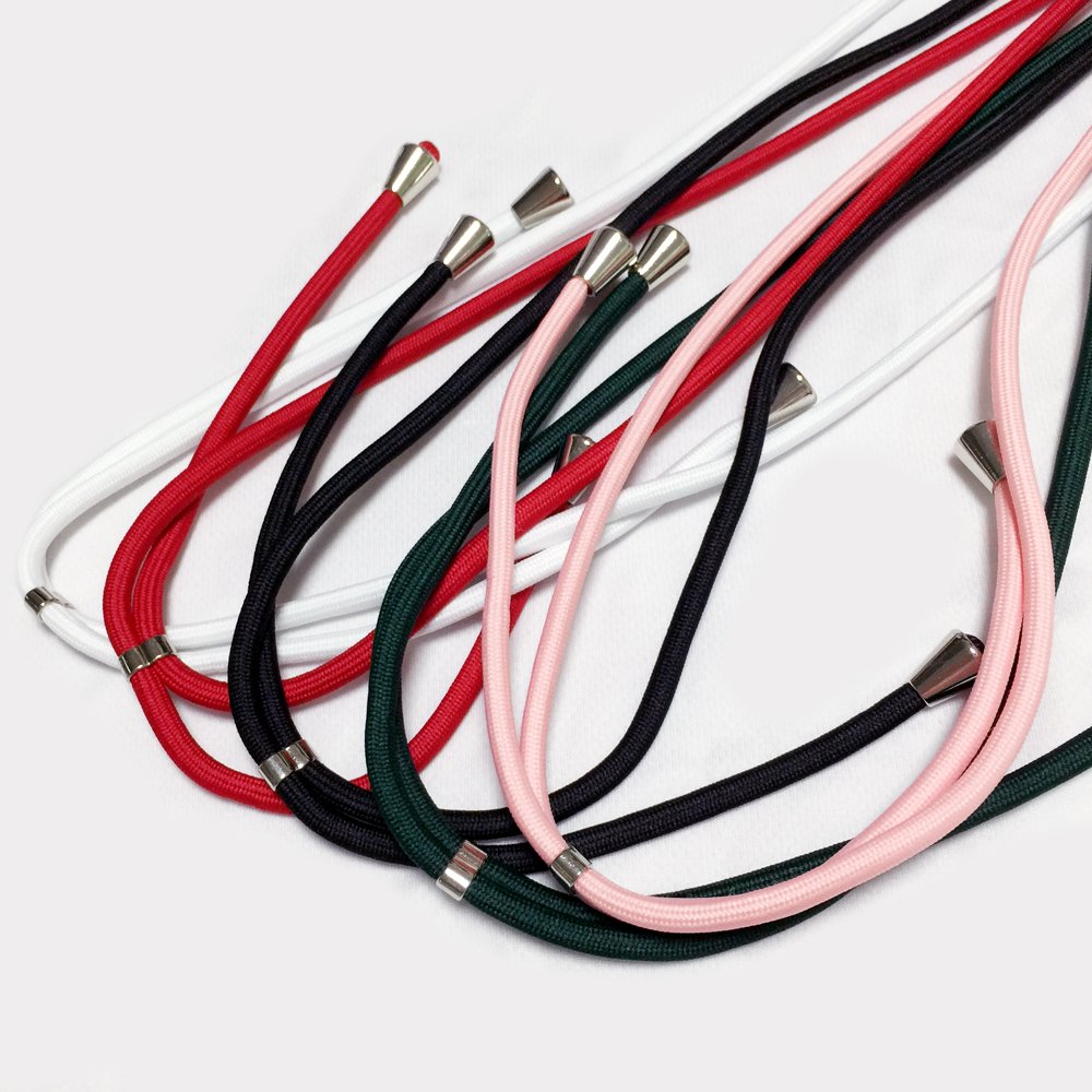 Solid Color Strap Adjustable Crossover Shoulder Round Cell phone Crossbody Lanyard Strap For mobile phone strap