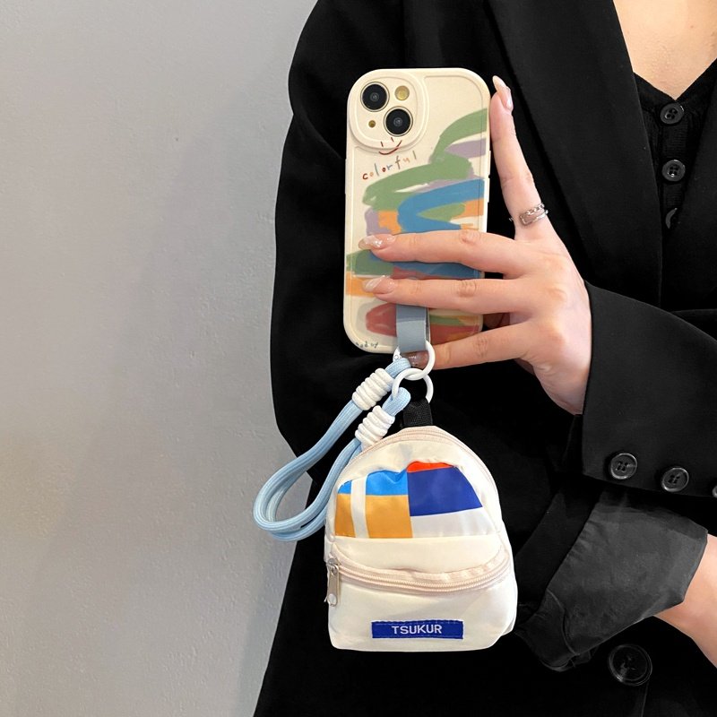 Crossbody Phone Case for iPhone 15 with Strap Adjustable Patch Phone Lanyard Cover for 14 pro max Sports Outdoor Anti-Lost shell