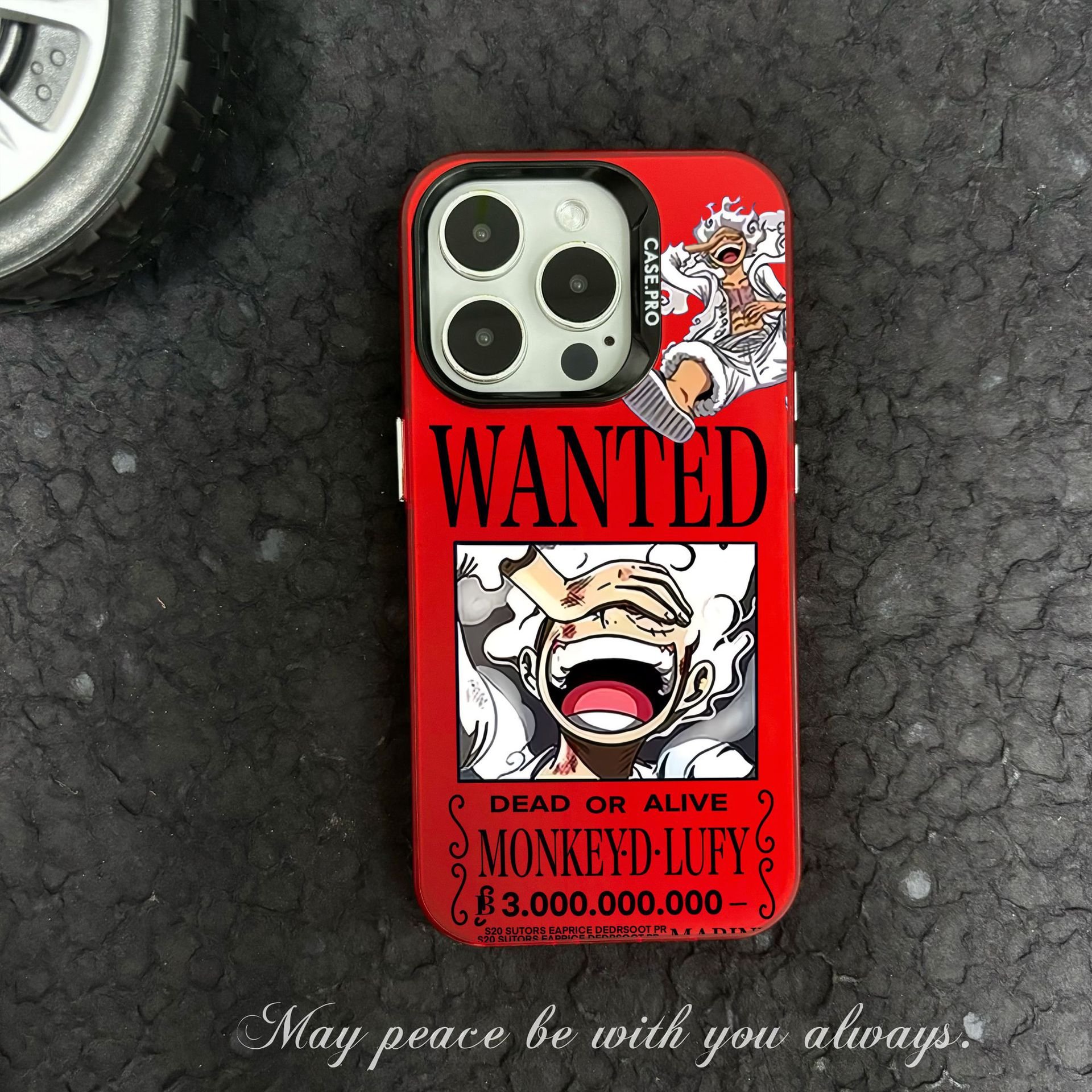 Stock spot wholesale cute one pieces anime characters Luffy soft TPU phone case for different models of phones