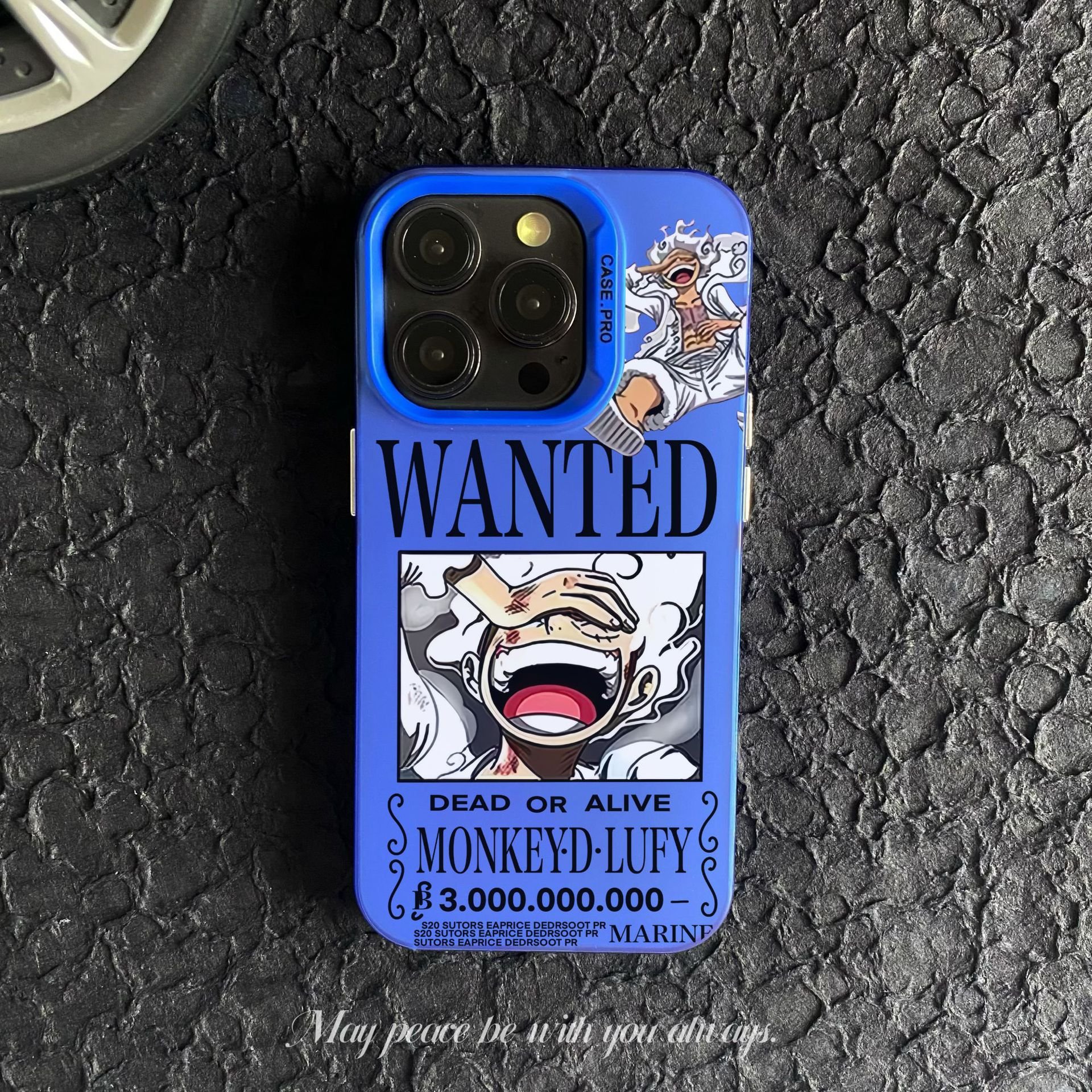 Stock spot wholesale cute one pieces anime characters Luffy soft TPU phone case for different models of phones
