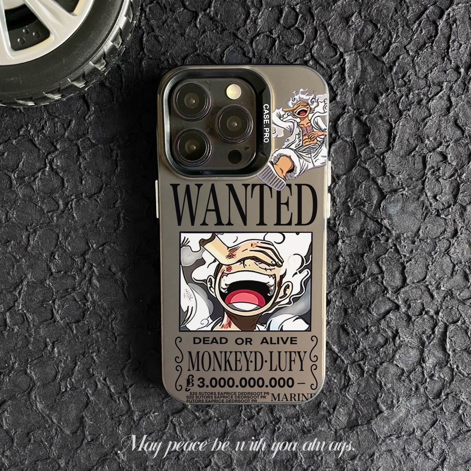 Stock spot wholesale cute one pieces anime characters Luffy soft TPU phone case for different models of phones