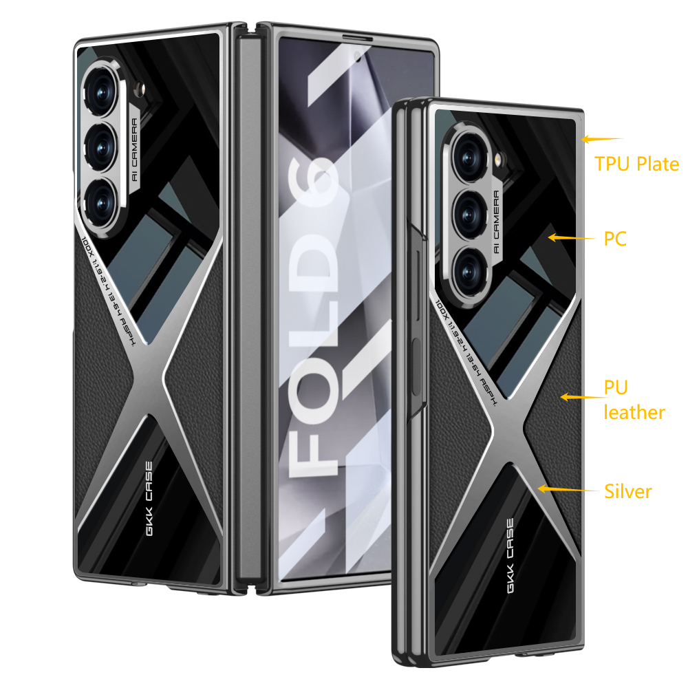 New fashion luxury designer mobile cell phone accessories for fundas samsung galaxy fold 6 case cover