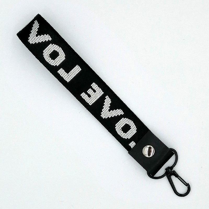 Promotional Printed Custom Hand Wrist Lanyard Mobile Phone Straps Keychain Short Lanyard