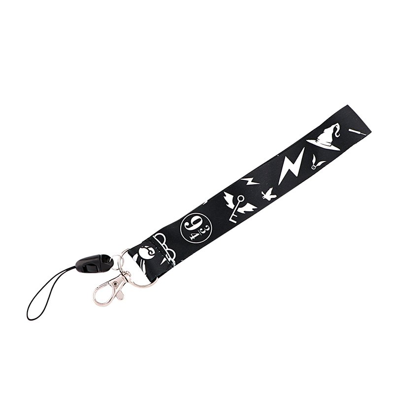 Promotional Printed Custom Hand Wrist Lanyard Mobile Phone Straps Keychain Short Lanyard