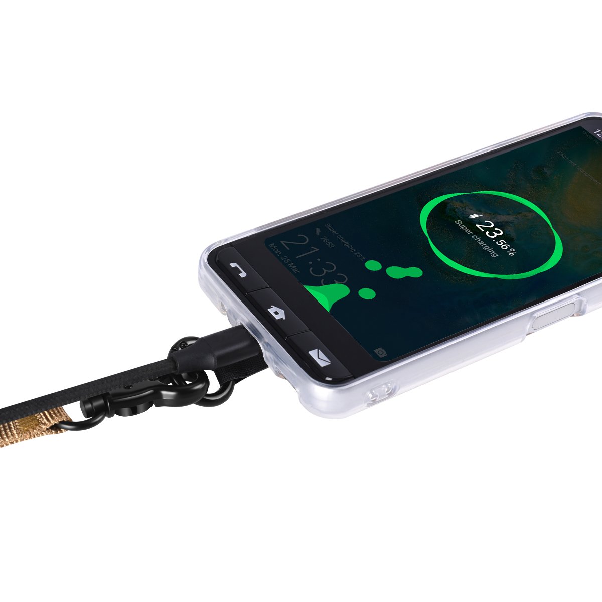 Melei cell phone crossbody wide lanyard adjustable long neck shoulder strap for mobile phones, bags,key chains, card holders