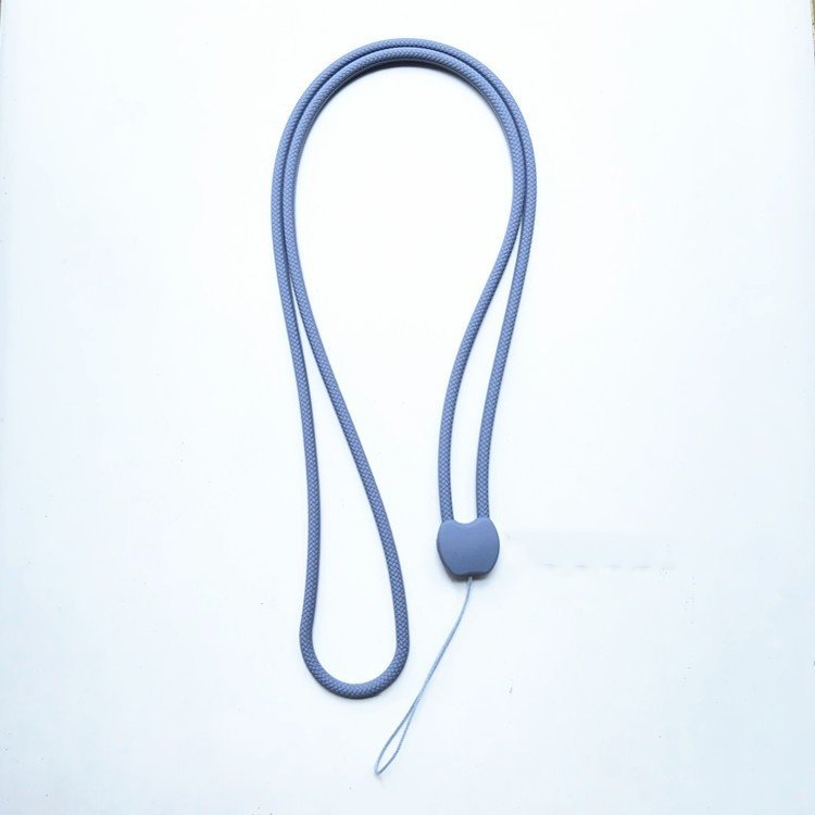 Universal Adjust Phone Strap For Samsung Huawei Cartoon Soft Silicon Phone Anti-Lost Long Rope Hanging Neck Wrist Lanyard