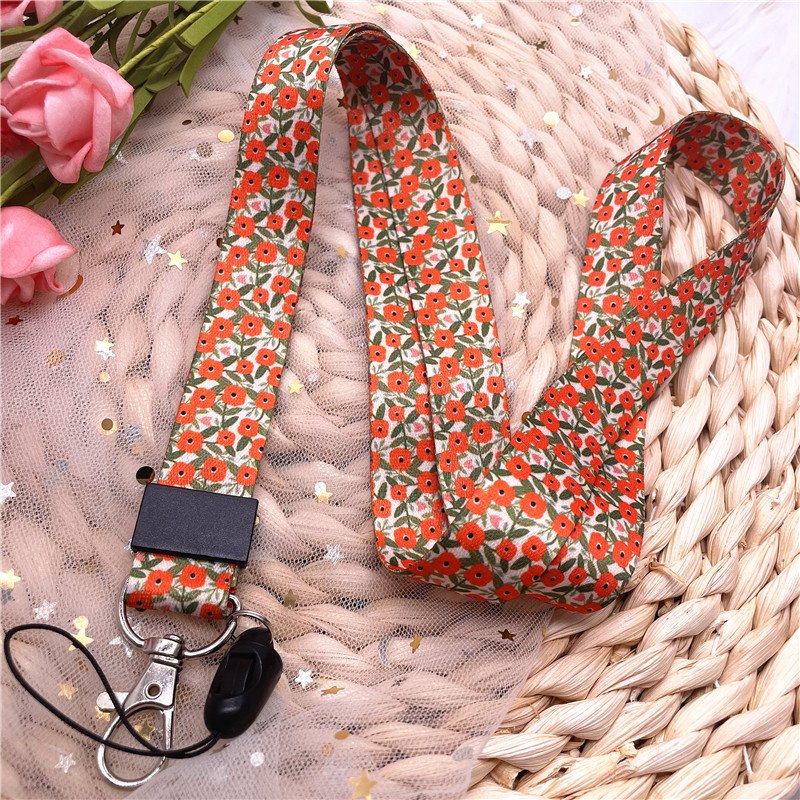 Keychain Straps Rope Mobile Phone Charm Neck Strap Lanyard For Keys USB ID Card Keycord DIY Lanyard Hang Rope New Pattern