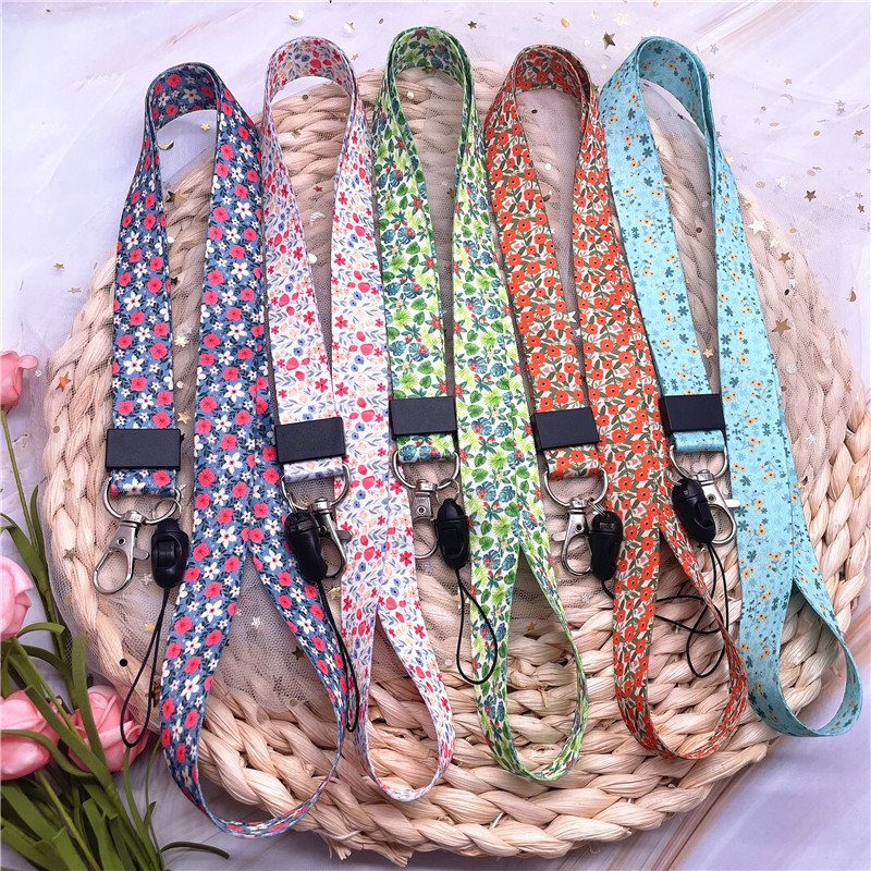 Keychain Straps Rope Mobile Phone Charm Neck Strap Lanyard For Keys USB ID Card Keycord DIY Lanyard Hang Rope New Pattern