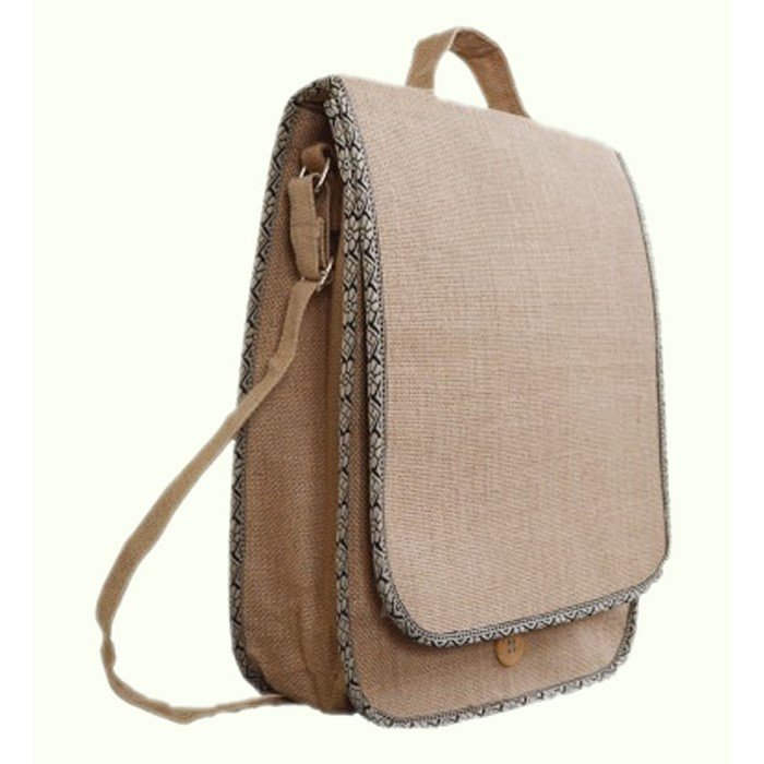 Top Selling High Quality Finish Lovely Satchel Bag Tablet Style Shoulder Bag made from Strong Jute Fibers at Reasonable Price