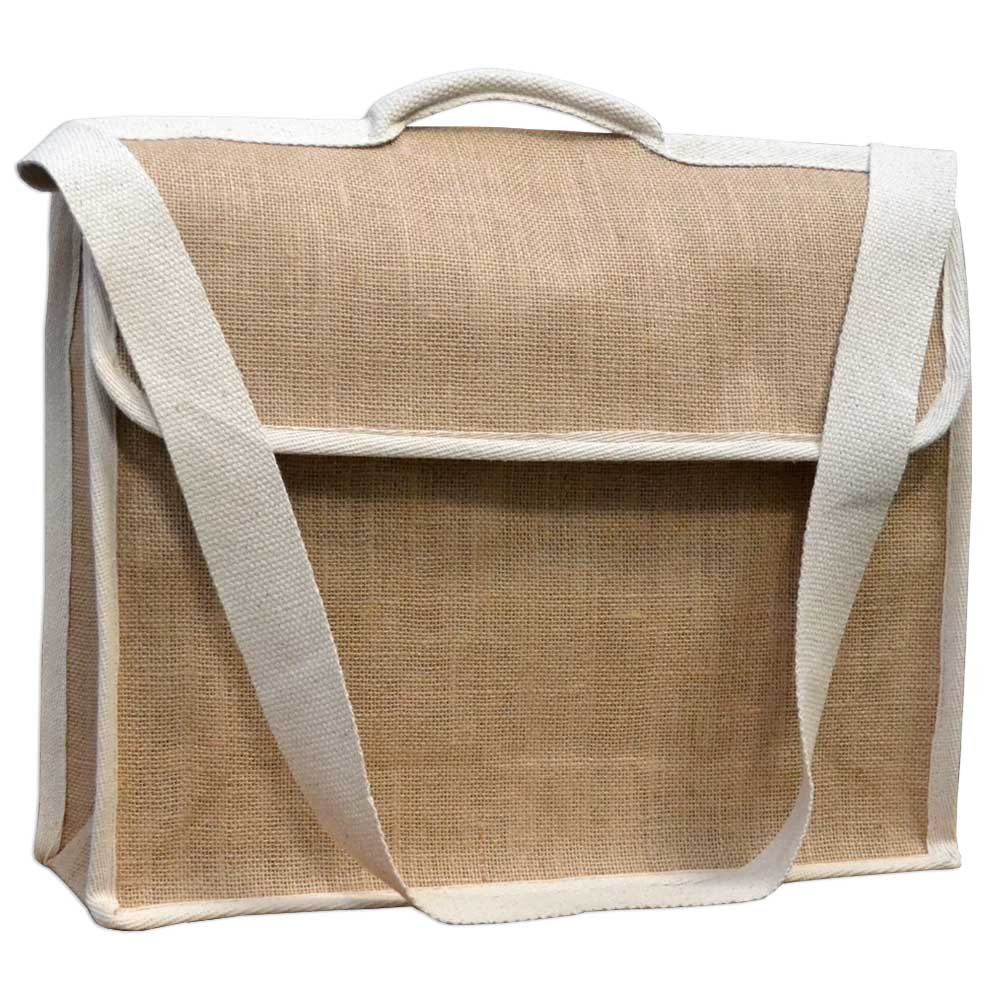Top Selling High Quality Finish Lovely Satchel Bag Tablet Style Shoulder Bag made from Strong Jute Fibers at Reasonable Price
