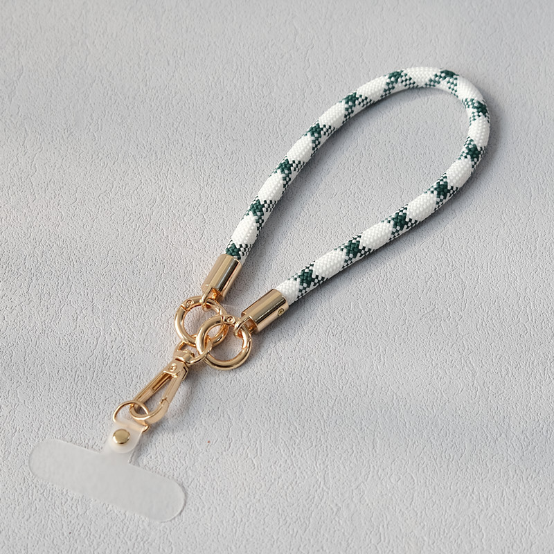 Hot Sell Candy Color Short Phone Rope 30 CM Mobile Phone Wrist Rope Cell Phone Lanyard With Tether