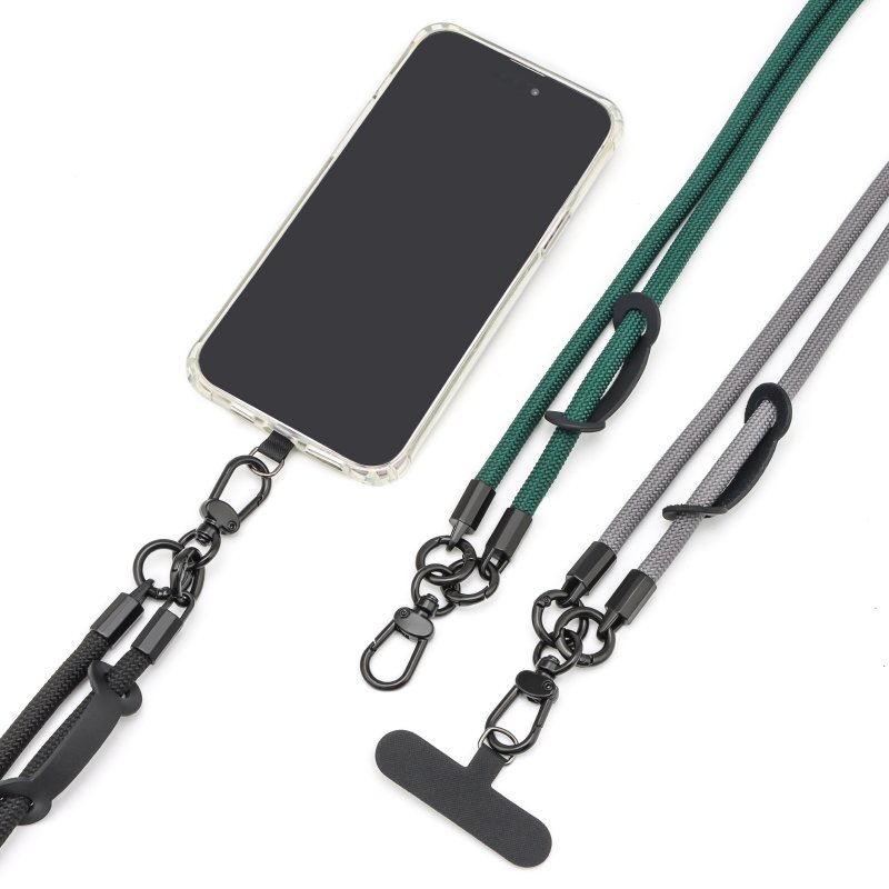 New Arrivals Universal Adjustable Phone Case Lanyard Custom Crossbody Mobile Phone Strap Rope Detachable Patch Anti-Lost