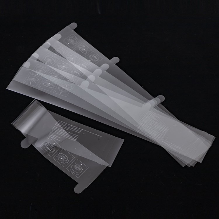 AIGAO Custom Printing Film Watch Strap PVC Soft Self-adhesive Watch Dial Protective Film, Pe Chemical Transparent Moisture Proof
