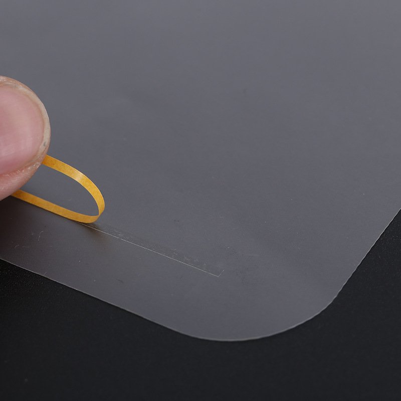 AIGAO Custom Printing Film Watch Strap PVC Soft Self-adhesive Watch Dial Protective Film, Pe Chemical Transparent Moisture Proof