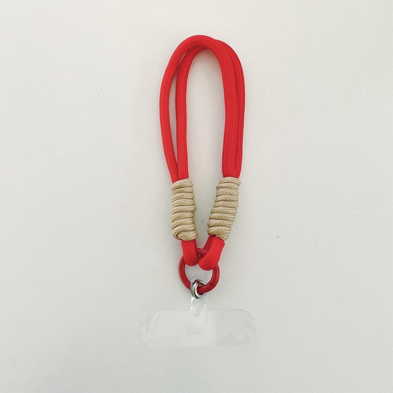 Christmas Gift Universal Phone Lanyard with Patch Tether Tab, Anti-Lost Wrist Strap, Mobile Phone Chain Decoration