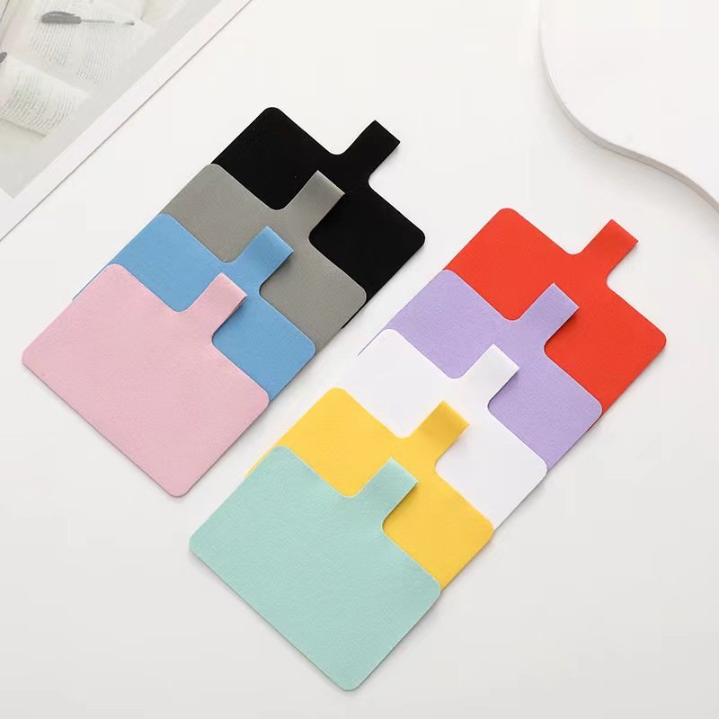 Universal Colorful Replacement Phone Case Patch Detachable Mobile Phone Strap Lanyard Patch Tether Tab for iPhone All Phones