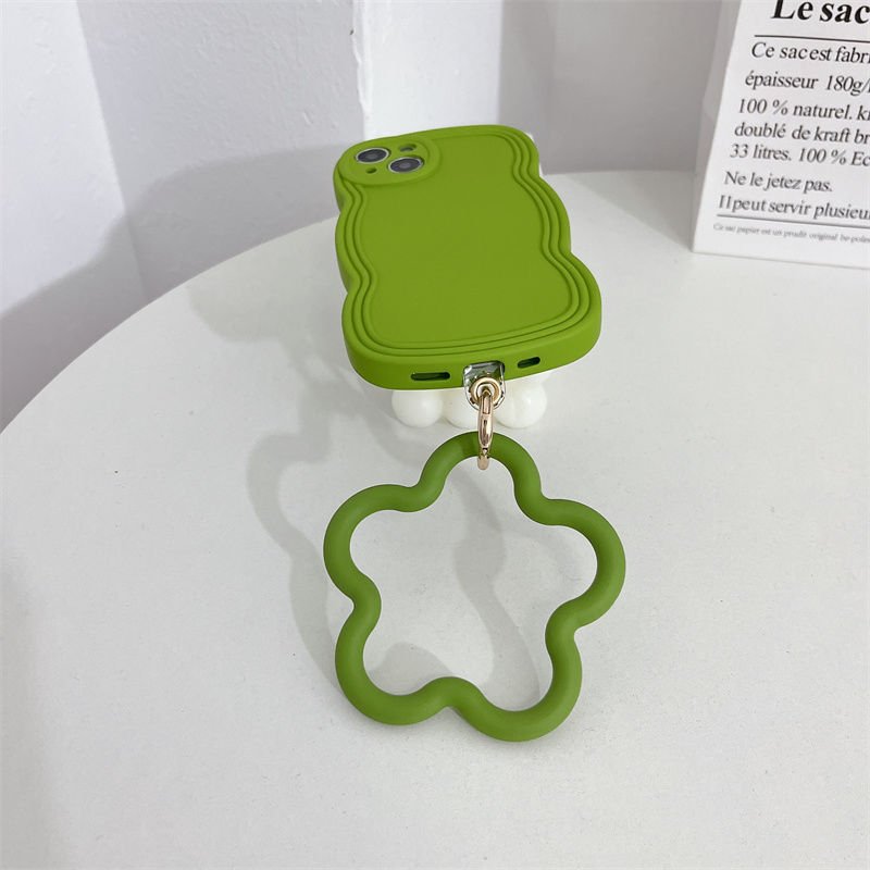 Wholesale Silicone Bracelet Lanyard Key Ring ID Badge Holder Phone Anti-fall Anti-loss Mobile Phone Wrist Strap