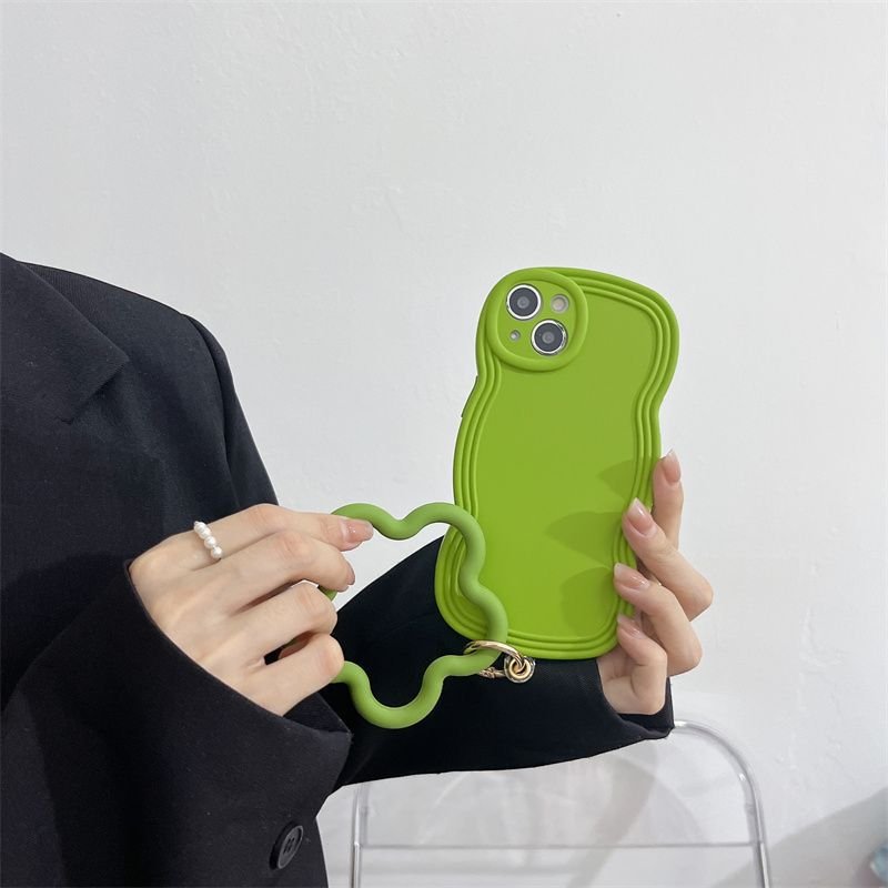 Wholesale Silicone Bracelet Lanyard Key Ring ID Badge Holder Phone Anti-fall Anti-loss Mobile Phone Wrist Strap