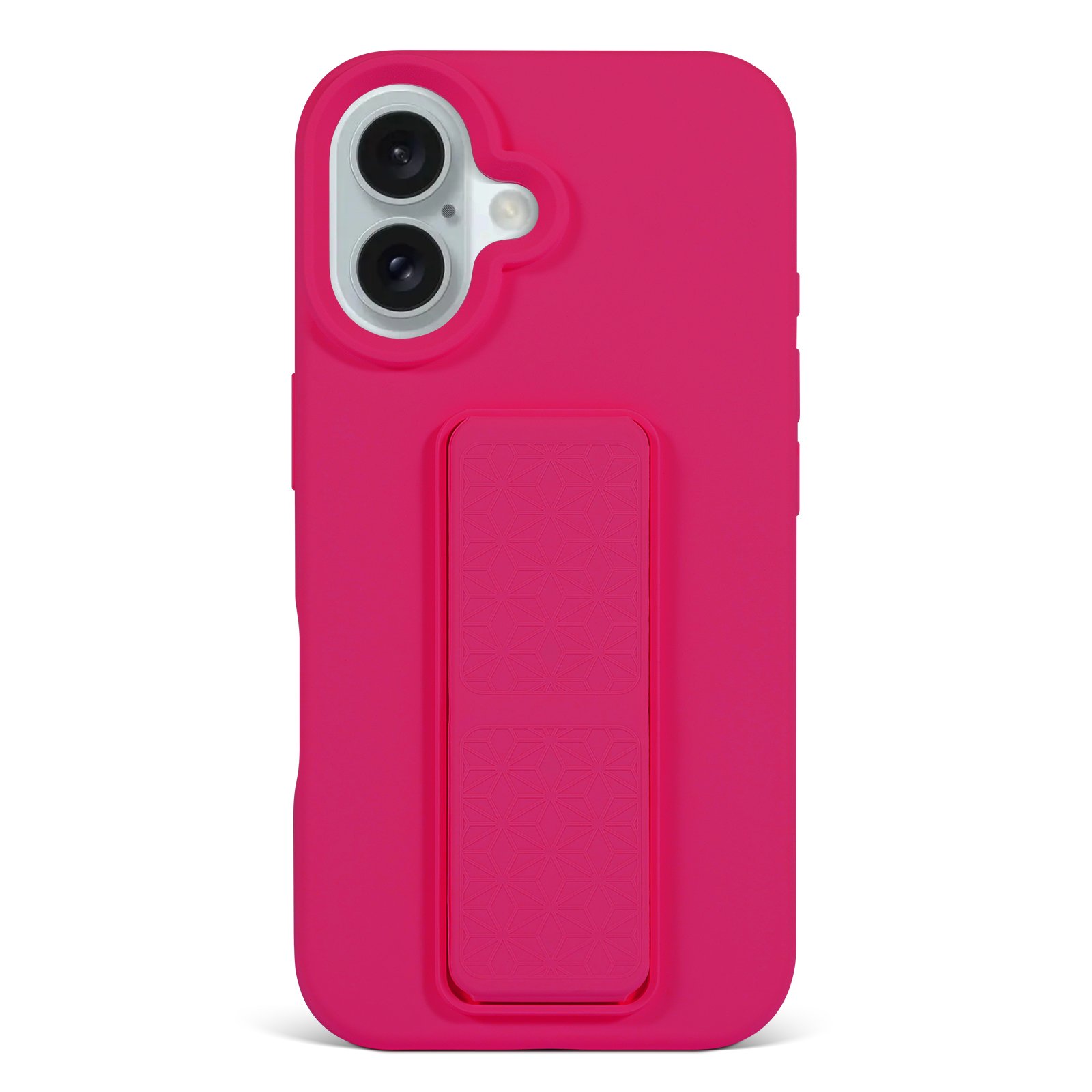 New Arrival Flexible Soft Liquid Silicone Vertical and Horizontal Stand Hand Strap Kickstand Case for iPhone 16 16pro max