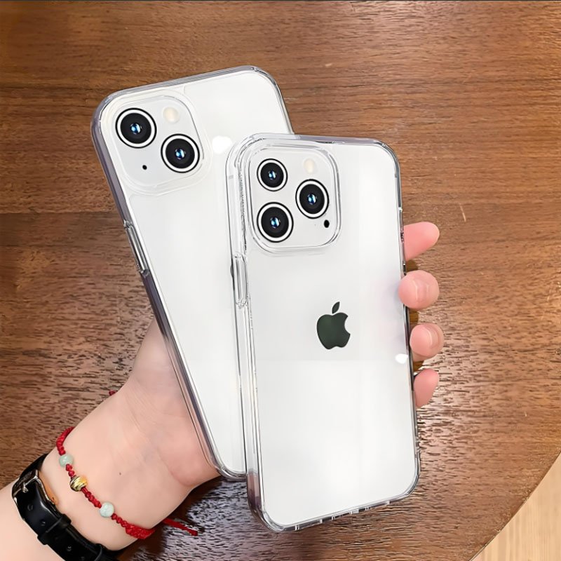 For iphone 11Bulk TPU Clear Squeeze Designer Custom Cell Mobile Phone Case For iphone13 Pro Max 12 14 15 Cover Camera Protector