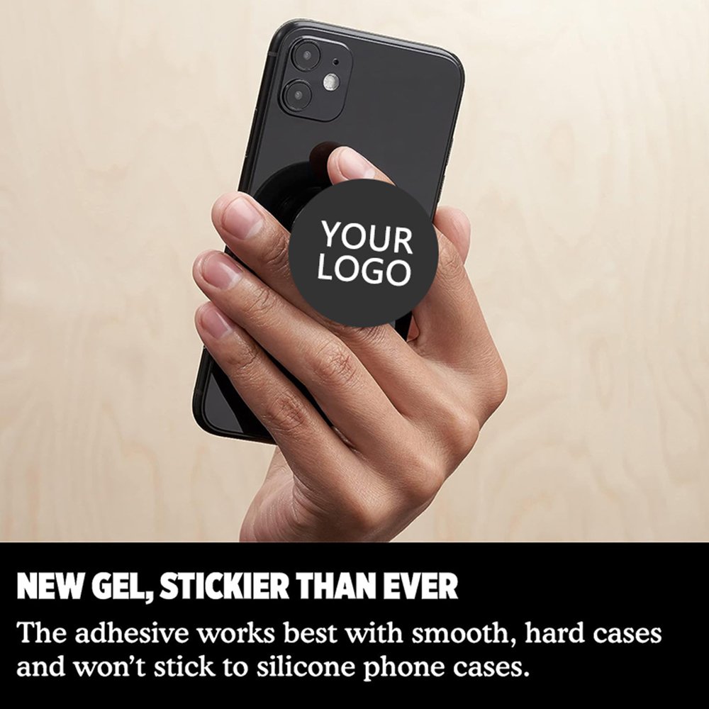 Best seller phone accessories Customize Logo UV Printing Blank Grip Tok Supplier poppin Socket Phone Stand Phone Grip As a gift