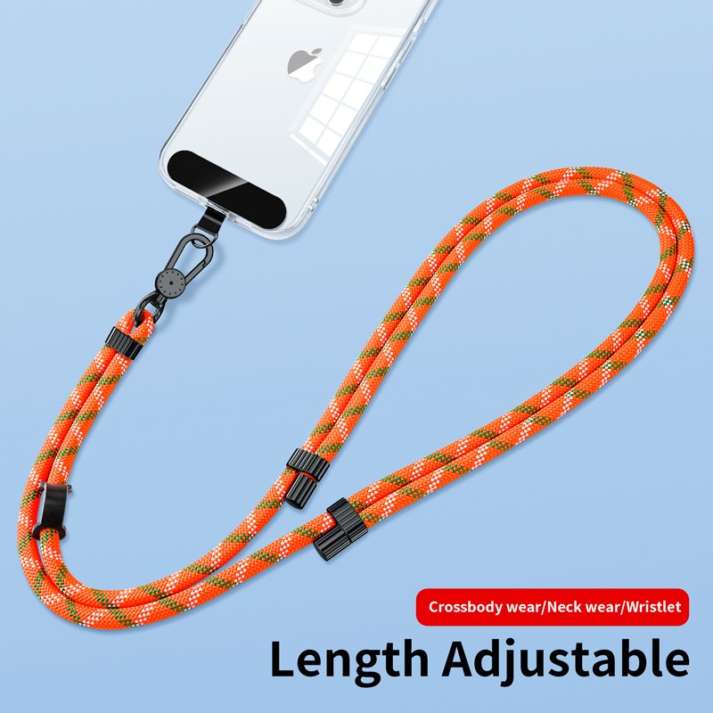 Cell Phone Rope Strap Accessories Universal Mobile Phone Lanyard Crossbody Necklace Strap Patch Tether Adjustable length