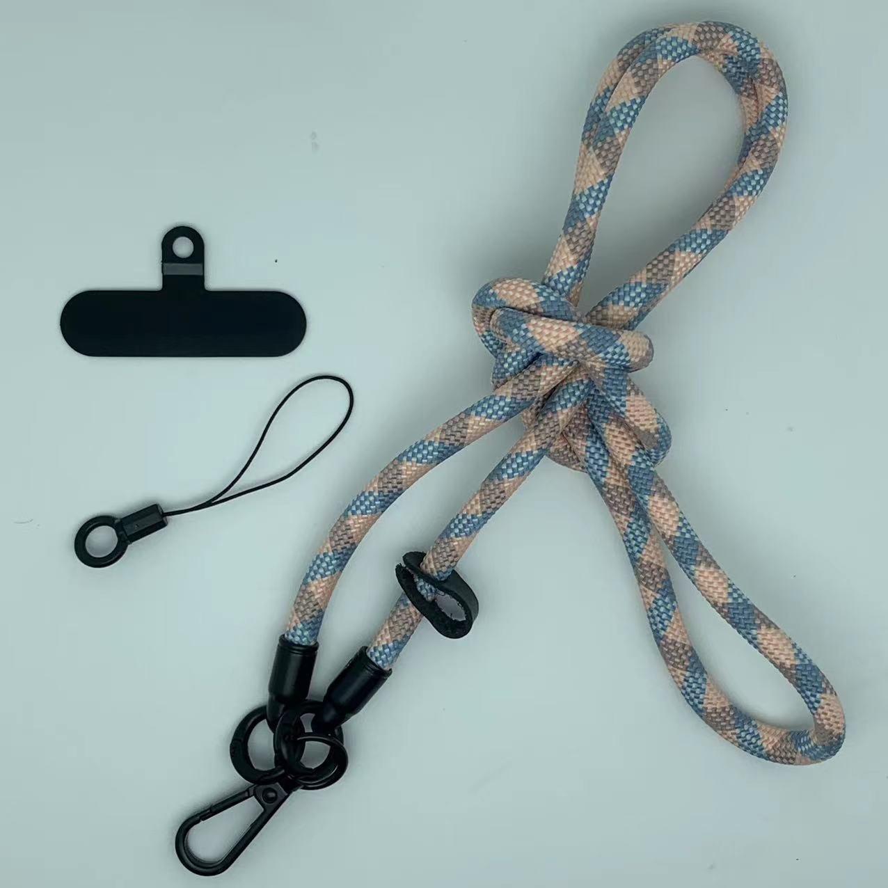 Detachable Smartphone Case Acessries Small Package Camera Mobile Phone Strap with Patch Neck Crossbody Water Cup Hanging Rope