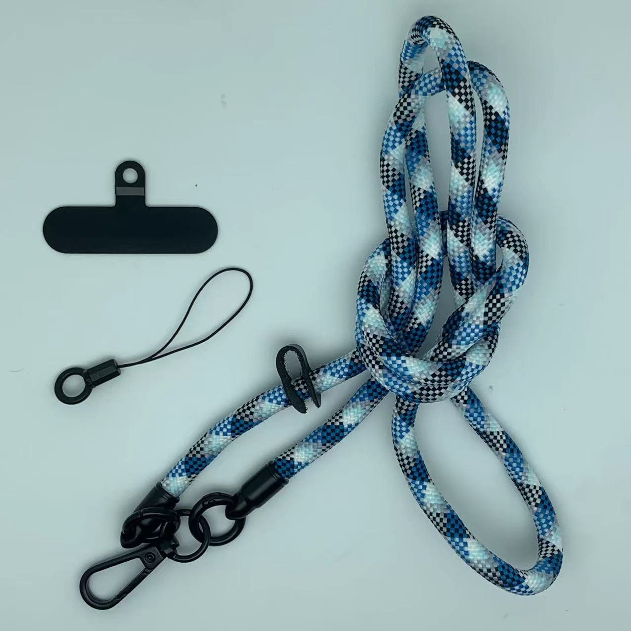 Detachable Smartphone Case Acessries Small Package Camera Mobile Phone Strap with Patch Neck Crossbody Water Cup Hanging Rope