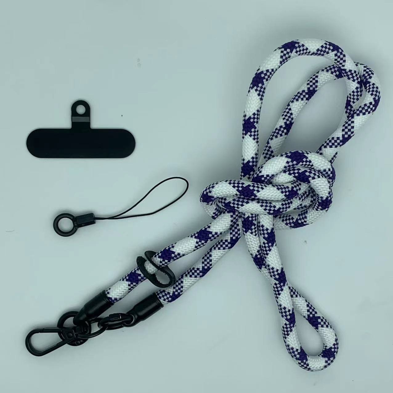 Detachable Smartphone Case Acessries Small Package Camera Mobile Phone Strap with Patch Neck Crossbody Water Cup Hanging Rope