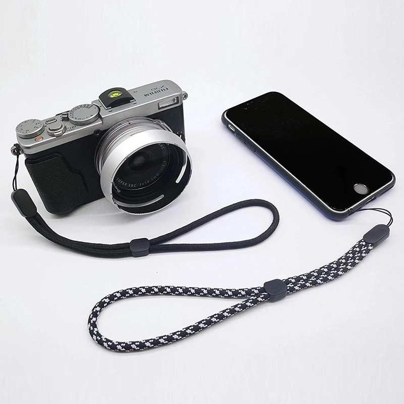 Adjustable Braid Round Mobile Phone Wrist Straps USB Key Camera Short Anti-lost Hand Lanyard