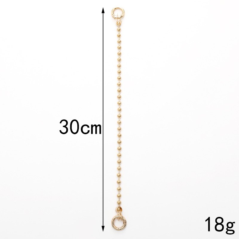 Popular Customized metal smile golden Lanyard Cord String Strap Universal Mobile Charm Hook Cell Phone Charms Beads for airpods