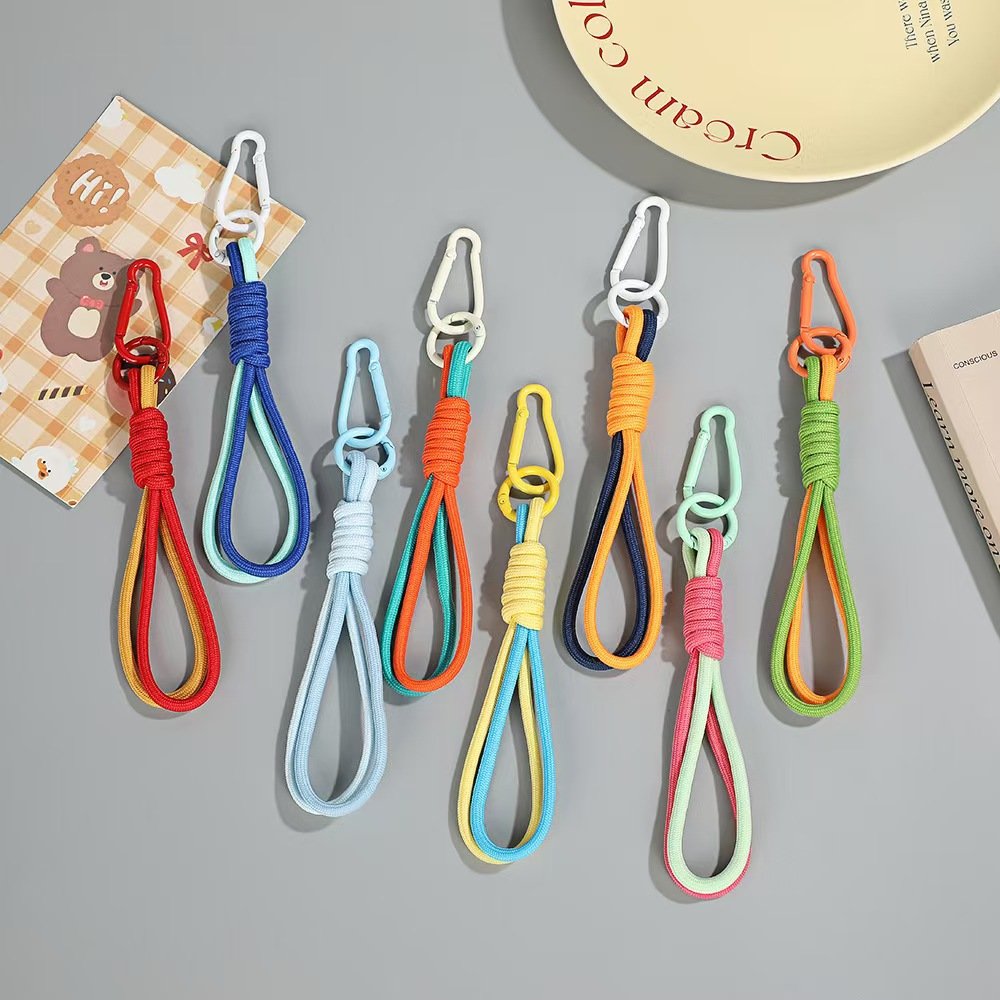 Custom Embroidered Mobile Phone Lanyard Strap for Gift Use Lanyard Printing Mobile Phone Strap
